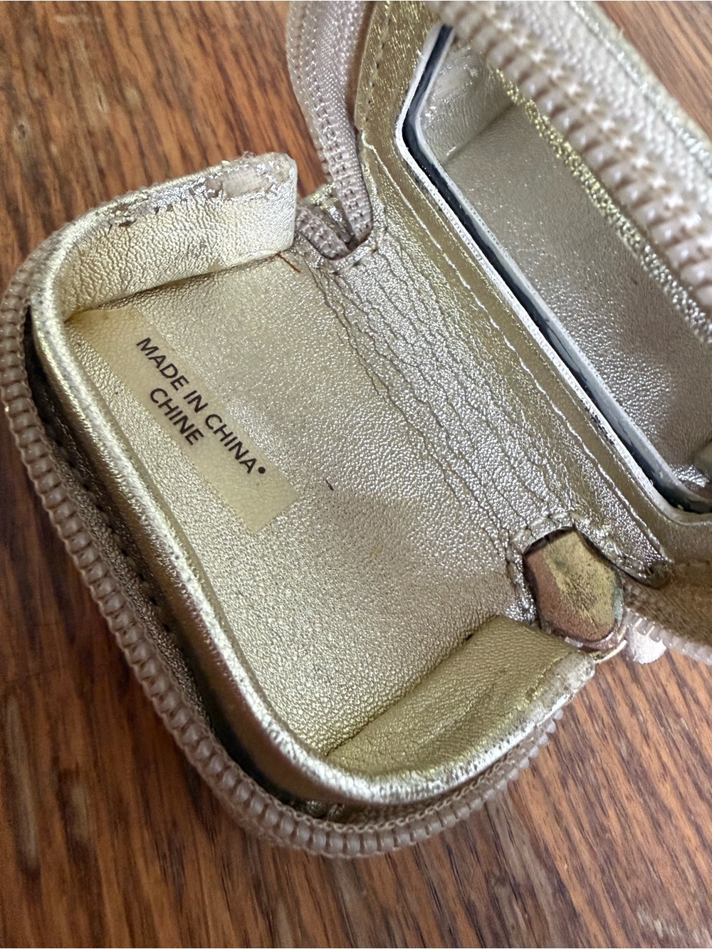 Coach Poppy Signature C Graffiti Print Travel Pill Case with Mirror - Picture 9 of 11
